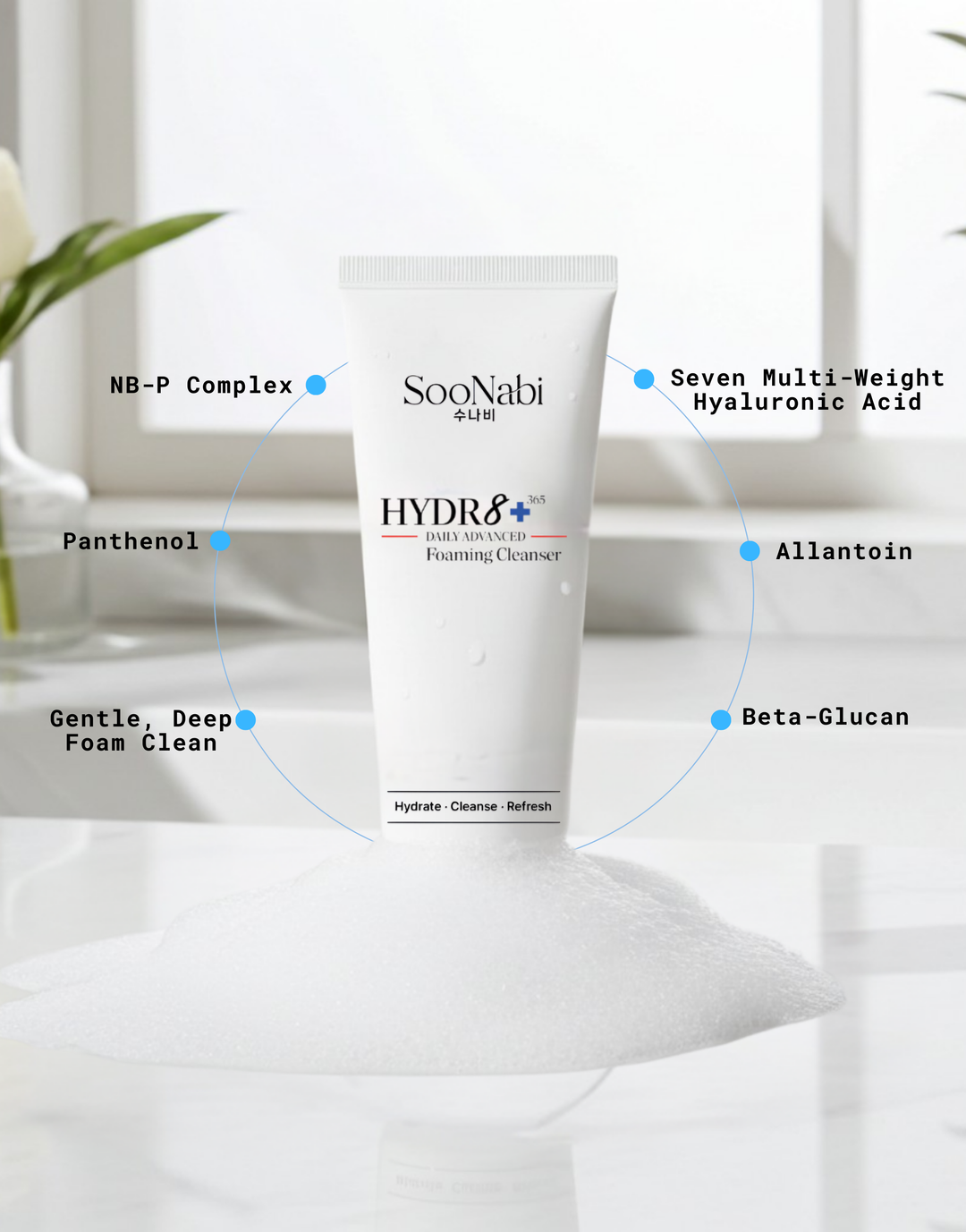 SooNabi HYDR8+ 365 Daily Advanced Foaming Cleanser